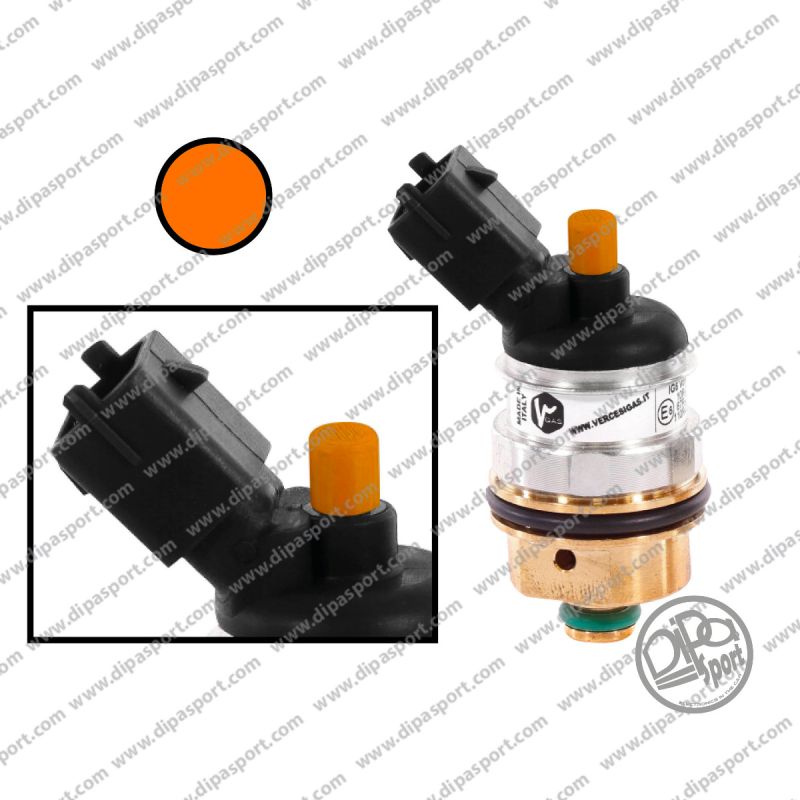 55246411 Iniettore Vercesi Gas 5.0 Arancio 2° Gen