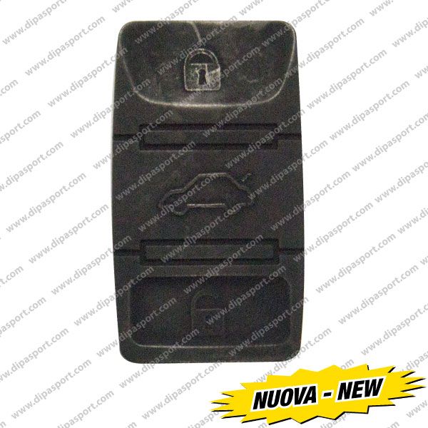 CHV073N Gommini Chiave Vw Seat Skoda 2 Tasti